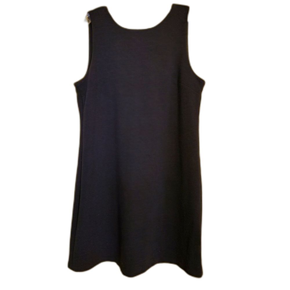 Black Stretchy Ribbed Dress - Old Navy Size Medium